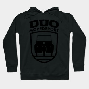 Krause Duo Mopedsport Coat of Arms (black) Hoodie